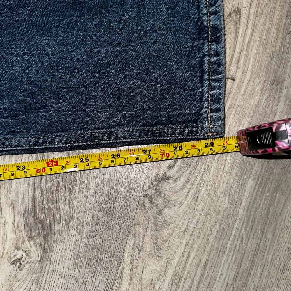 GAP Blue Straight Leg Jeans with Classic Indigo Wash - Picture 10 of 13